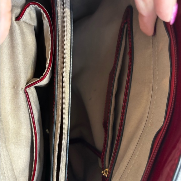 Stylish Plaid Handbag and Clutch Set - Picture 3 of 4